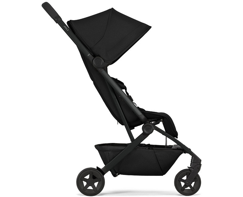 Детская прогулочная коляска Joolz Aer 2 с бампером и реверсивным блоком Space Black