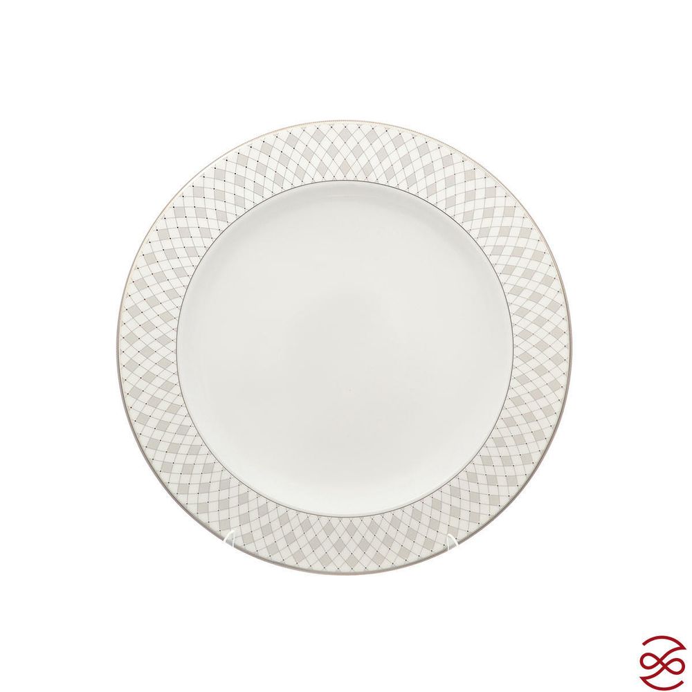 Блюдо круглое Repast Серебряная сетка 32 см