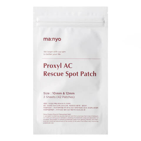 Патчи локальные от высыпаний MaNyo Factory proxyl AC REscue Spot Patch 42 шт