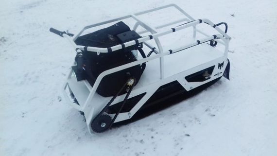 Мотобуксировщик POMOR 380 К8