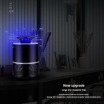 Электролампа-ловушка, USB Лампа-светильник от комаров и насекомых, цвет чёрный