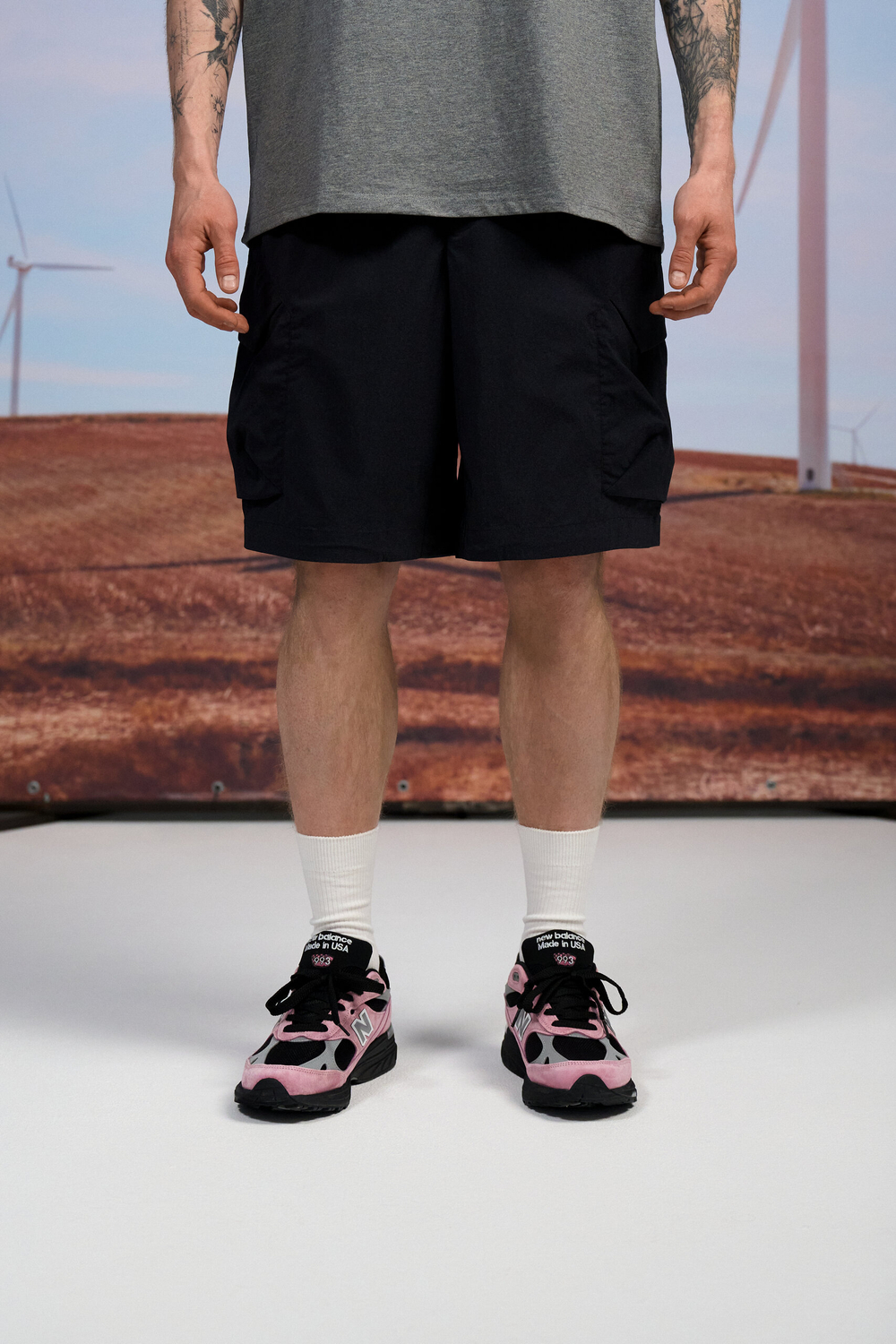 Шорты Nothomme Blue Monte LanQi Work Shorts "Dianchi Night Black"