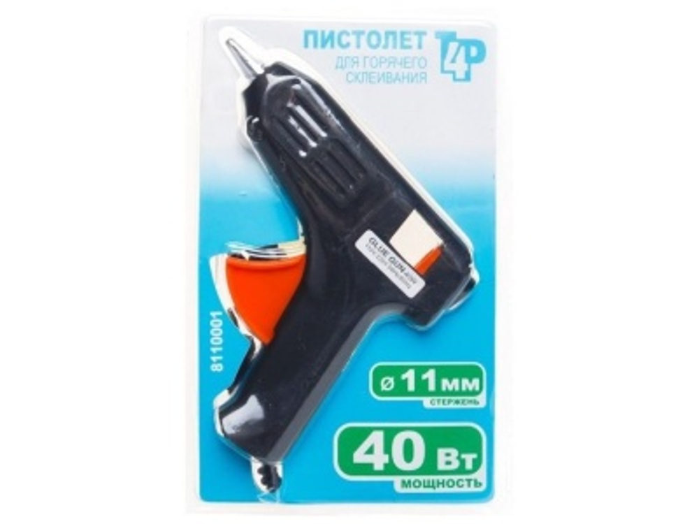 Пистолет клеевой электрический 40Вт 11мм