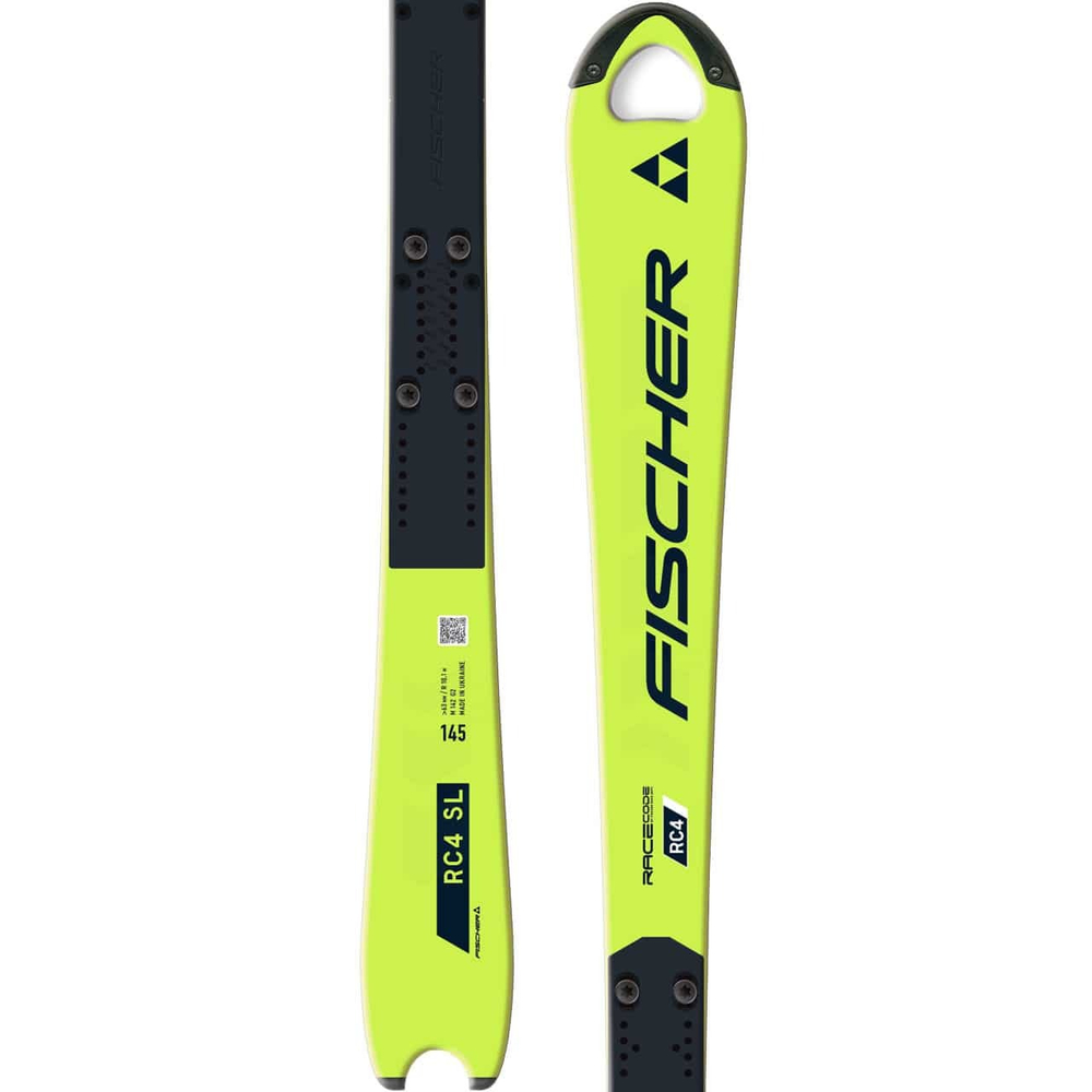 FISCHER юниорский слалом A11023 RC4 WORLDCUP SL JR. M-PLATE 140 см, 145 см, 150 см без креплений/с креплениями Z11/с креплениями Z9/с креплениями Tyrolia FF Pro 11