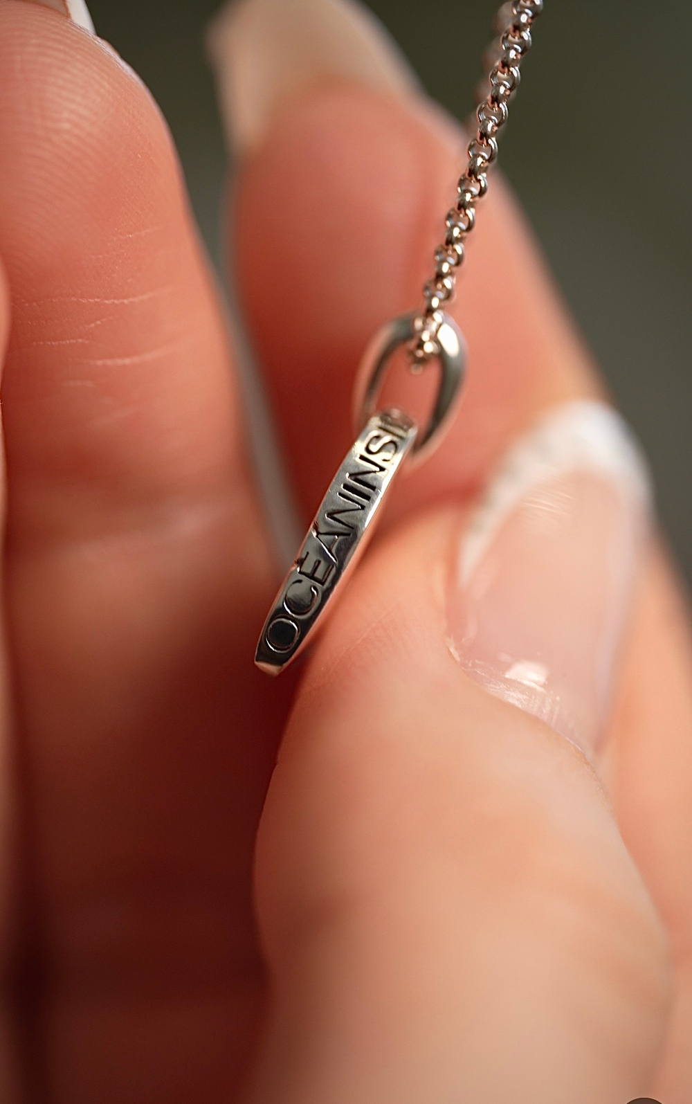 Кулон на цепочке "Тебе верю"