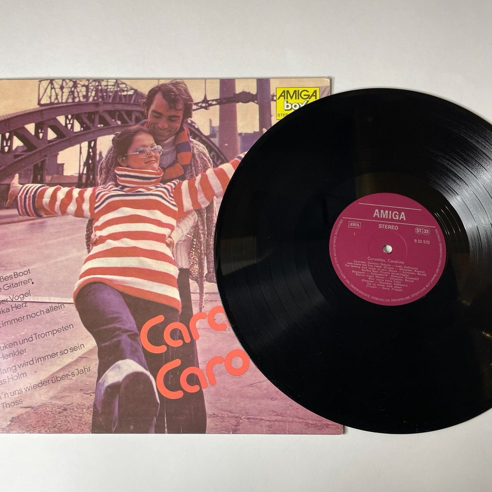 Винтажная виниловая пластинка LP Сборник Caramba, Caroline (ГДР 1977)