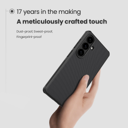 Противоударный чехол от Nillkin для смартфона Samsung Galaxy S26, серия Super Frosted Shield Pro