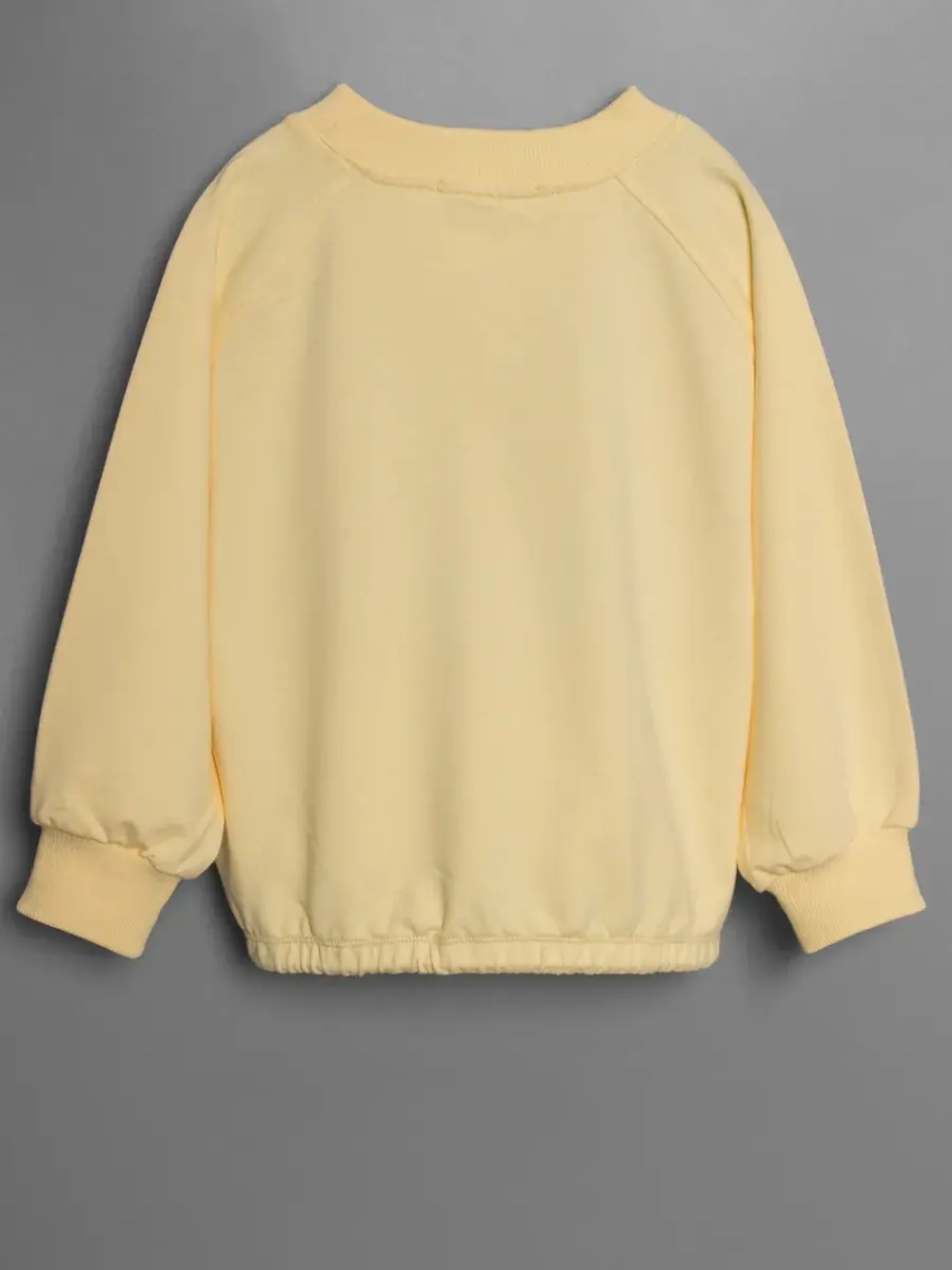 Свитшот для девочки осенний с завязками