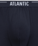 Мужские трусы шорты Atlantic, набор из 5 шт., хлопок, темно-синие, 5SMH-004