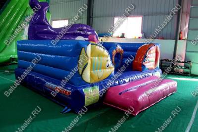 Коммерческий надувной батут "Морское царство 2"