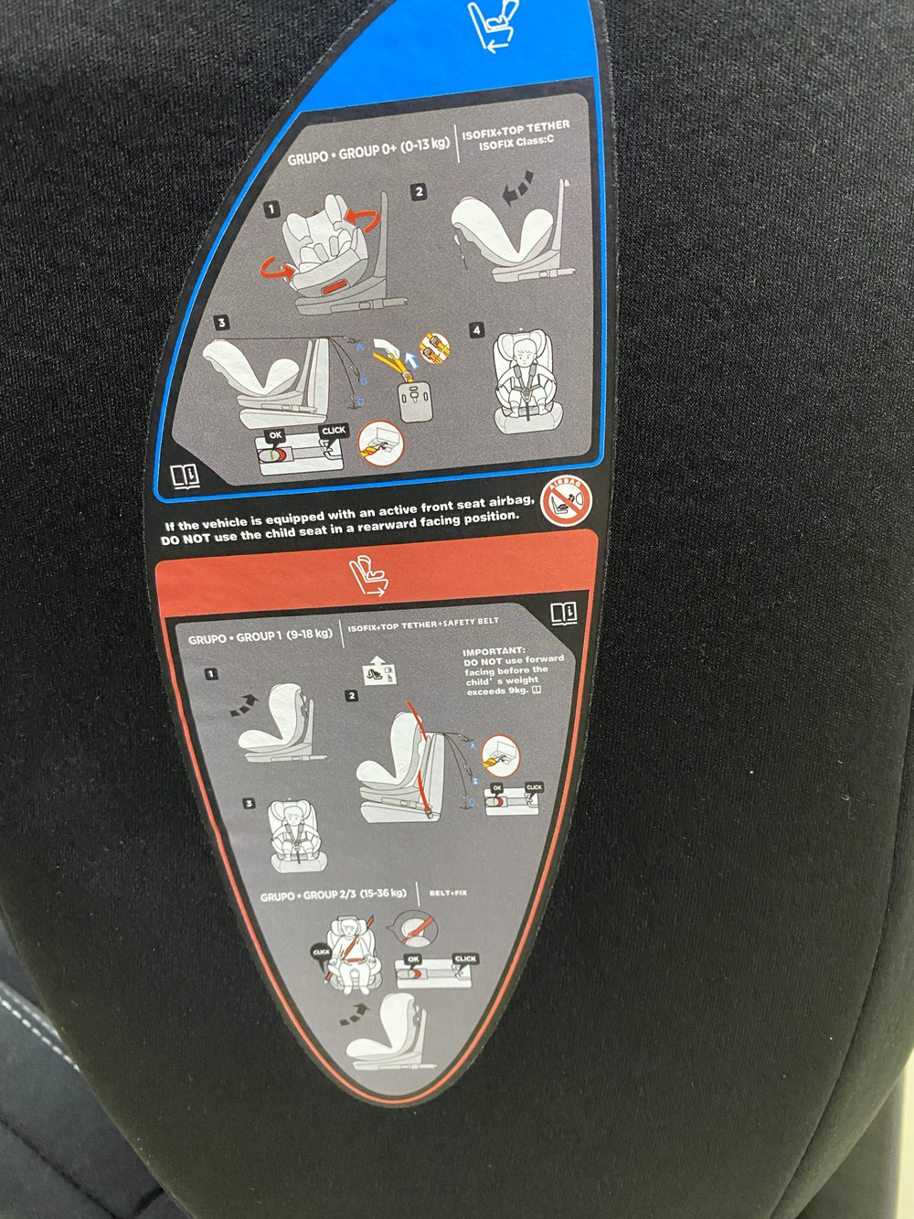 Автокресло XZ-16 Isofix группа 0+1+2+3+ ,вес от 0 до 36 кг (с рождения и до 12 лет) , цвет серо-черный.