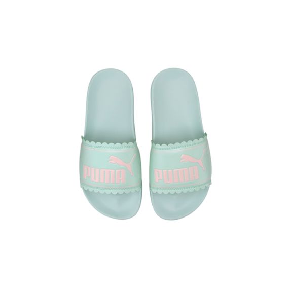 Puma Leadcat Petal Slides JR 'Cyan'