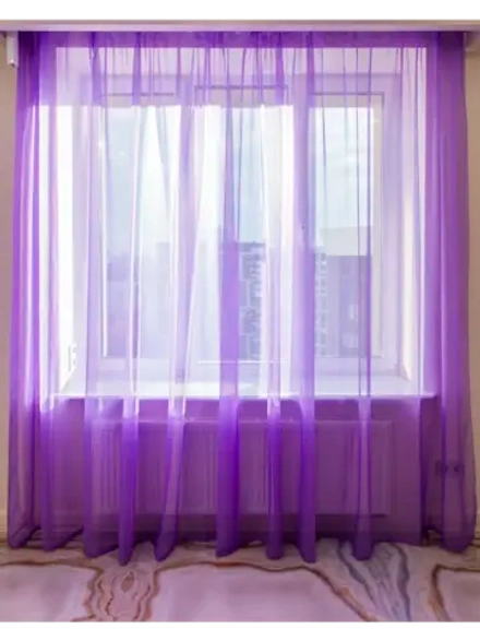 Тюль вуаль 240 х 150см 2шт