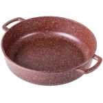 Жаровня литой алюминий 3,5л 26*7см «Шоколад» ж261аш