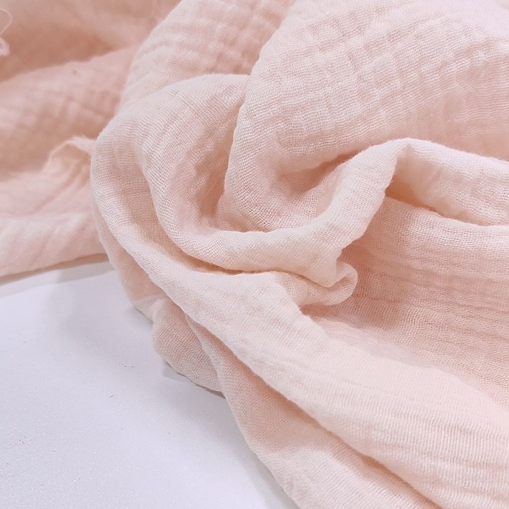 Муслин двухслойный «Топлёное молоко»