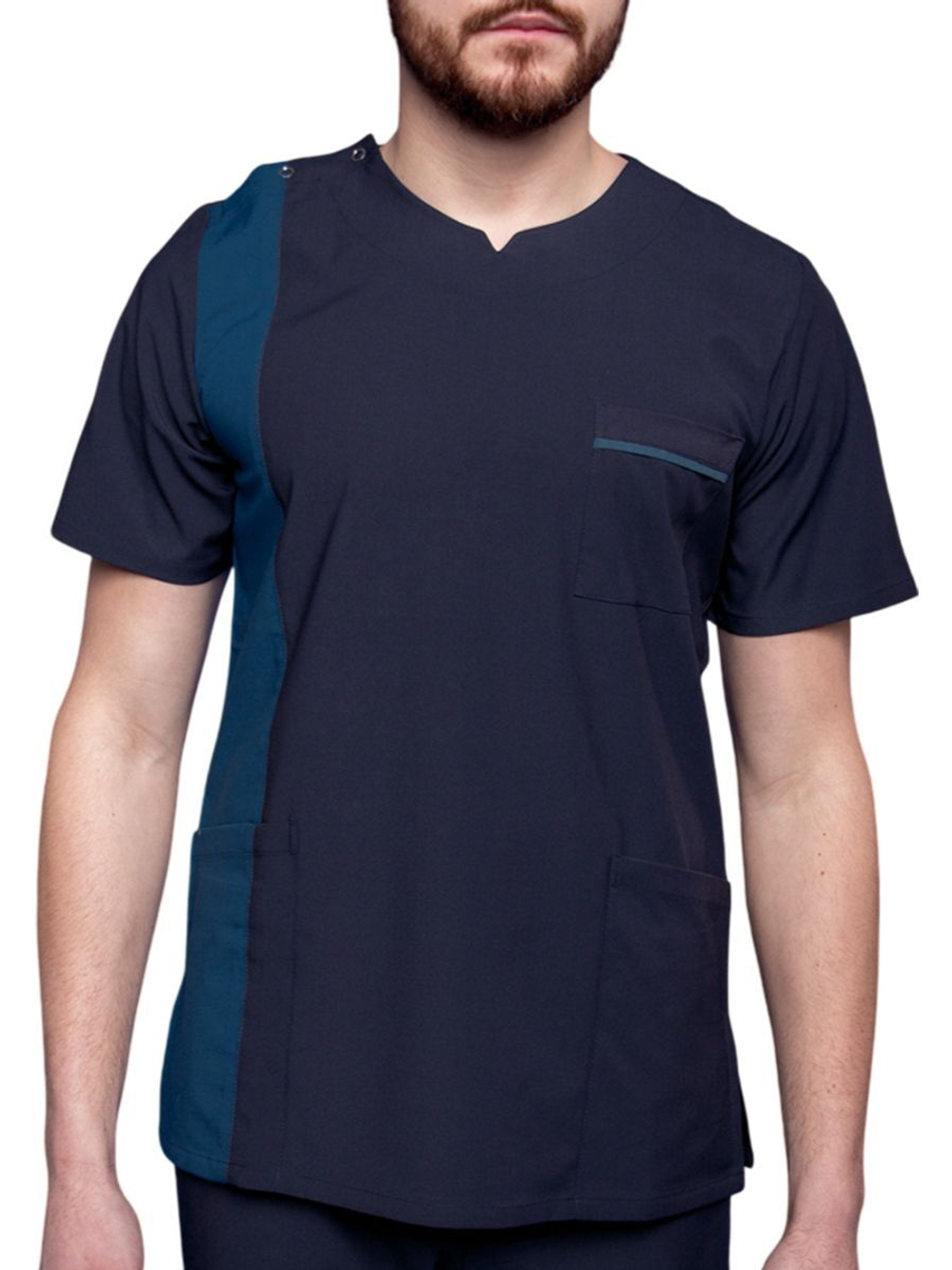 Туника медицинская мужская Pulse 260 Wisconsin, R175 угольно-серый, M