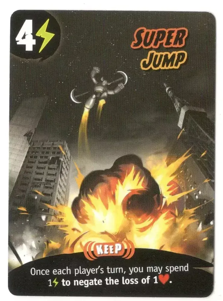 Промо-карта Super Jump для King of Tokyo