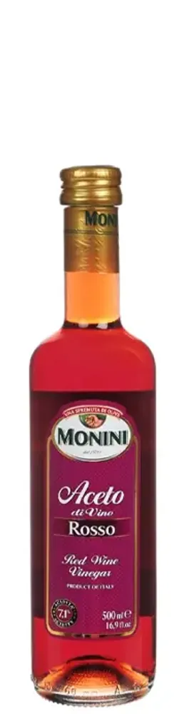 Уксус винный красный Монини (Monini Red Wine Vinegar) 0,5 л.