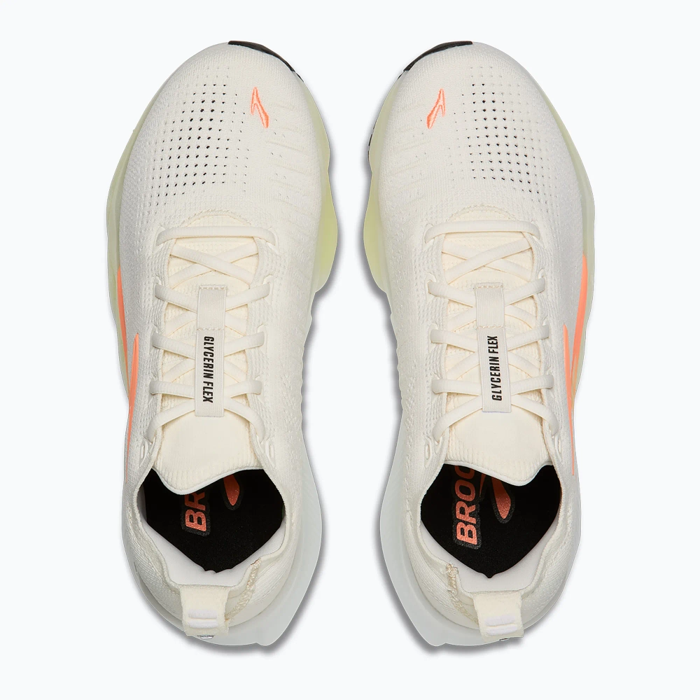Женские Кроссовки для бега Brooks Glycerin Flex white/peach/nightlife