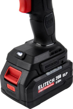 Дрель-шуруповерт аккумуляторная ELITECH CD 20BL2 (E2201.042.02) HD 205728