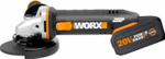 Угловая шлифмашина аккумуляторная Worx WX803