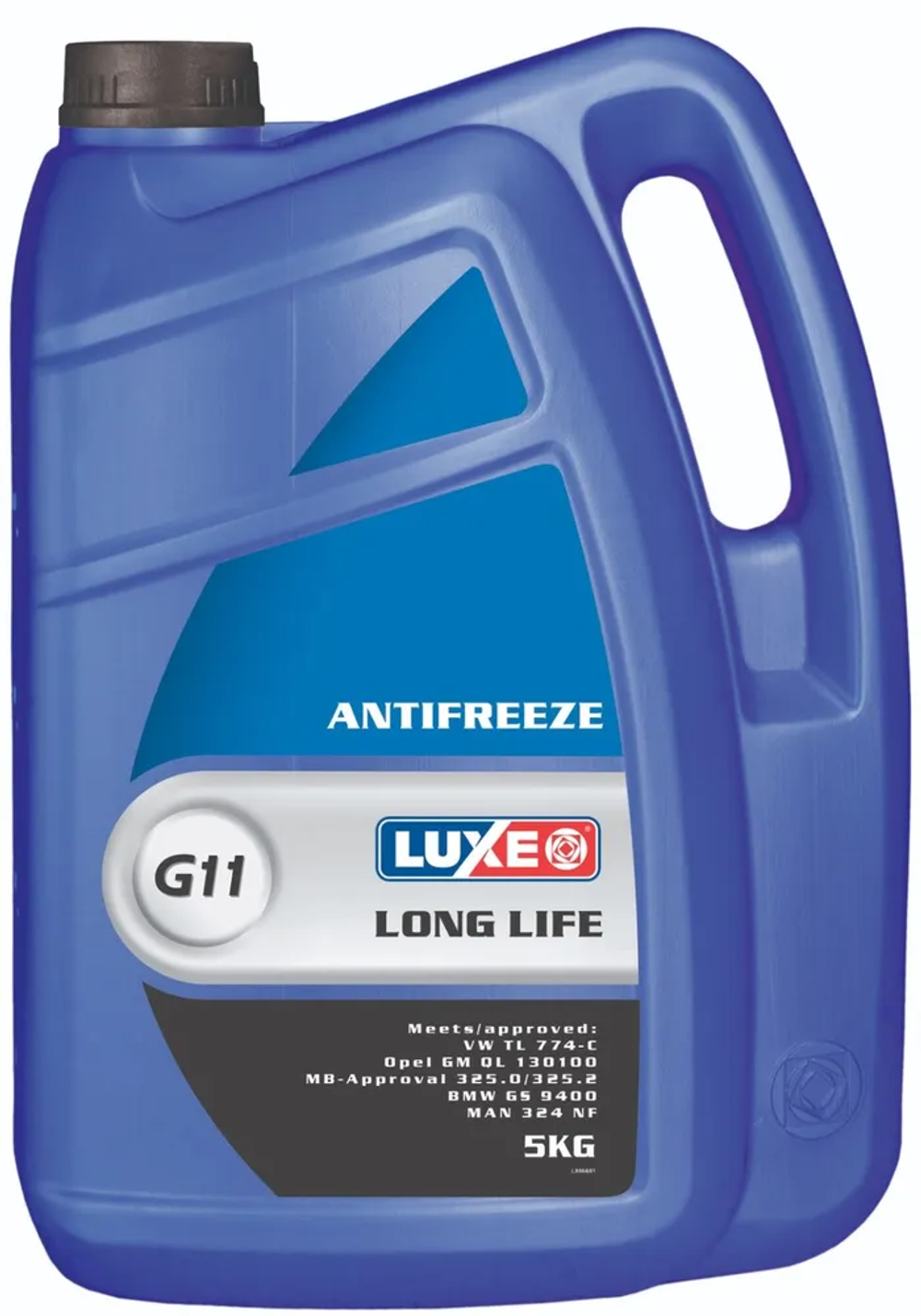 Антифриз Luxe Long Life G11, синий, 5 кг по цене 4 кг