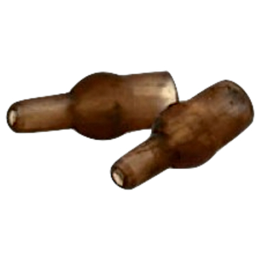 Бусинка мягкая Nautilus Tulip Beads Soft 03-01110664  10шт Тёмно-Коричневый