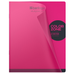 Тетрадь 48л., А5, клетка Berlingo "Color Zone", 80г/м2, пластиковая обложка, ассорти