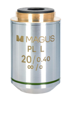 Объектив MAGUS 20PLL 20х/0,40 Plan L WD 8,80 мм