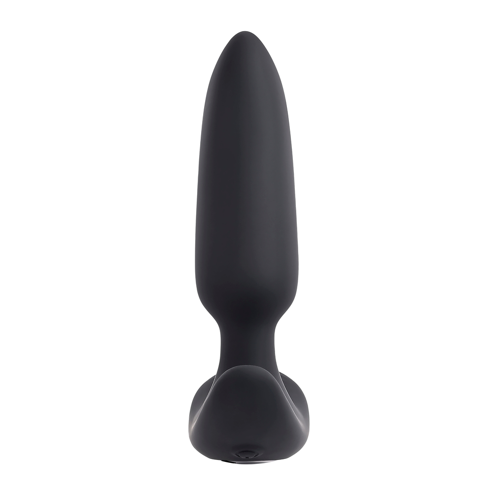 Evolved Black Beauty - Анальная вибропробка с пультом ДУ