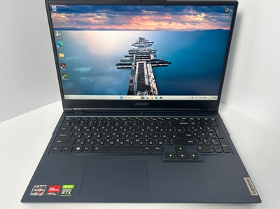 Ноутбук Lenovo Legion 5 15ACH6H (82JU00P3RU) 15.6"/AMD Ryzen 7 5800H/RAM 16GB/SSD 1024GB/GeForce RTX 3060 6GB/IPS/1920*1080/Windows 11/Подсветка кл-ры: LED/черный. Состояние: A1