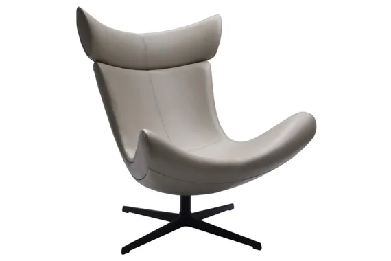 Кресло Toro, бежевая экокожа