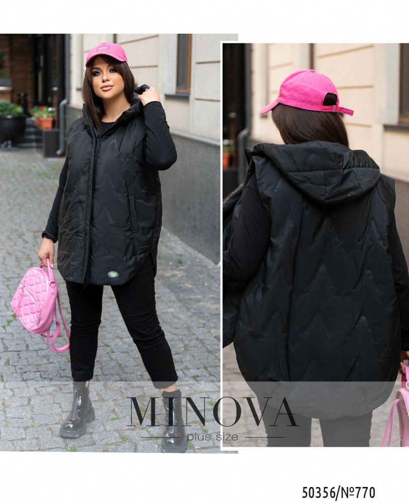 Жилет 770-черный Minova