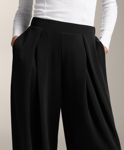 OYSHO Брюки-коконы из мягкого модала, черный