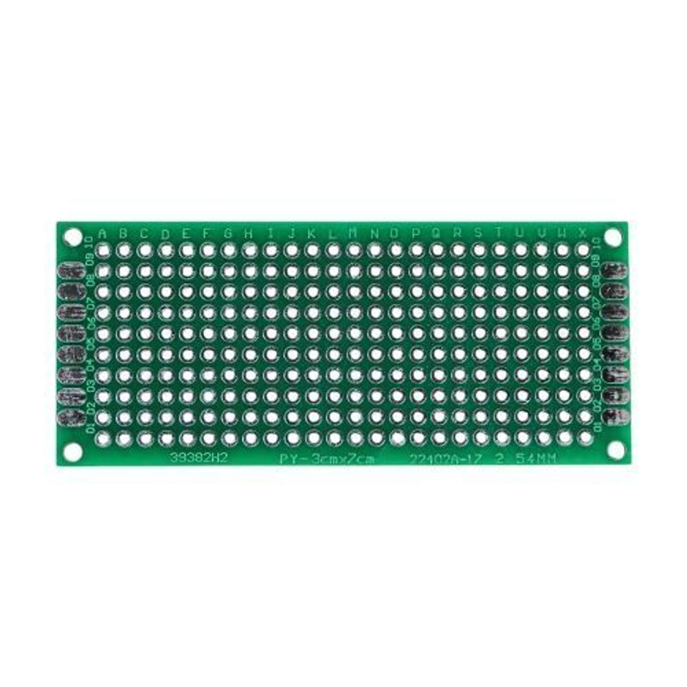 Печатная макетная плата 3x7 см