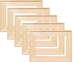 Глухой подрамник 14,8x21 (а5) см. сеч. 40х18 мм. (5 штук)