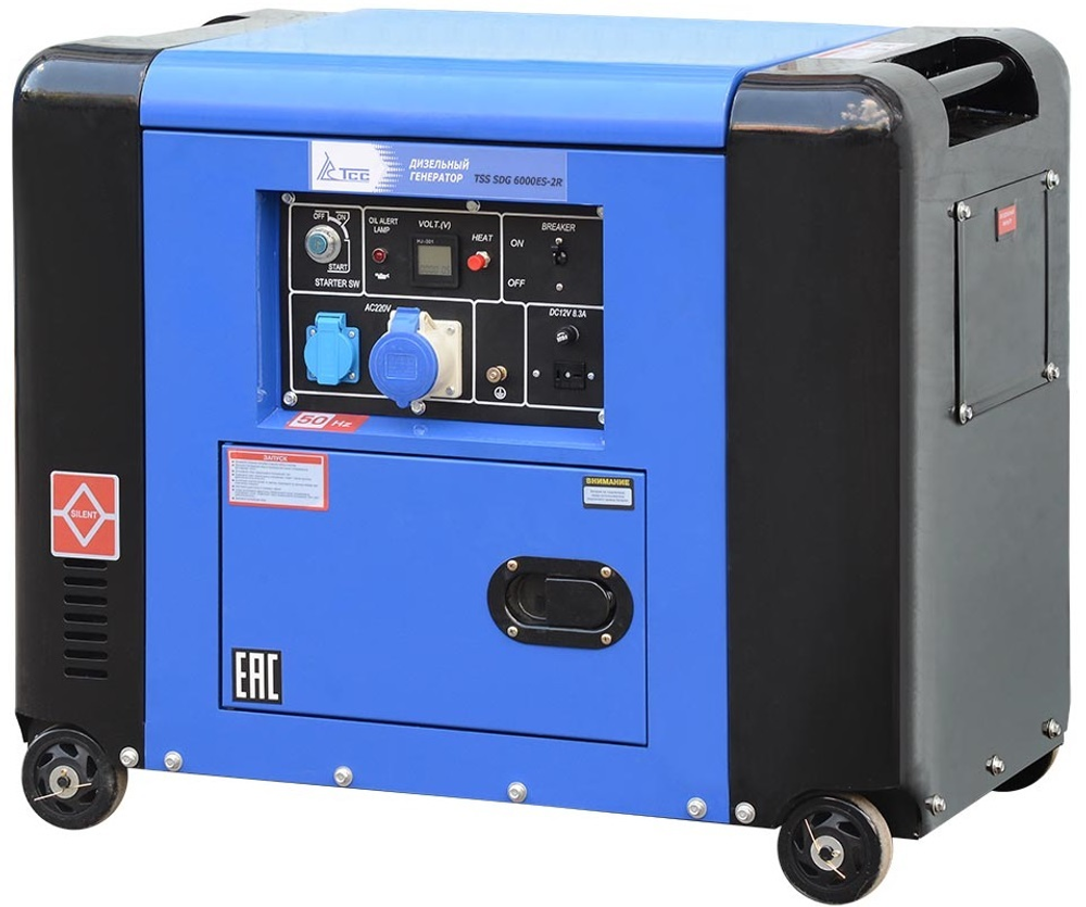 Дизельный генератор ТСС SDG 6000ES-2R — Фото №6 