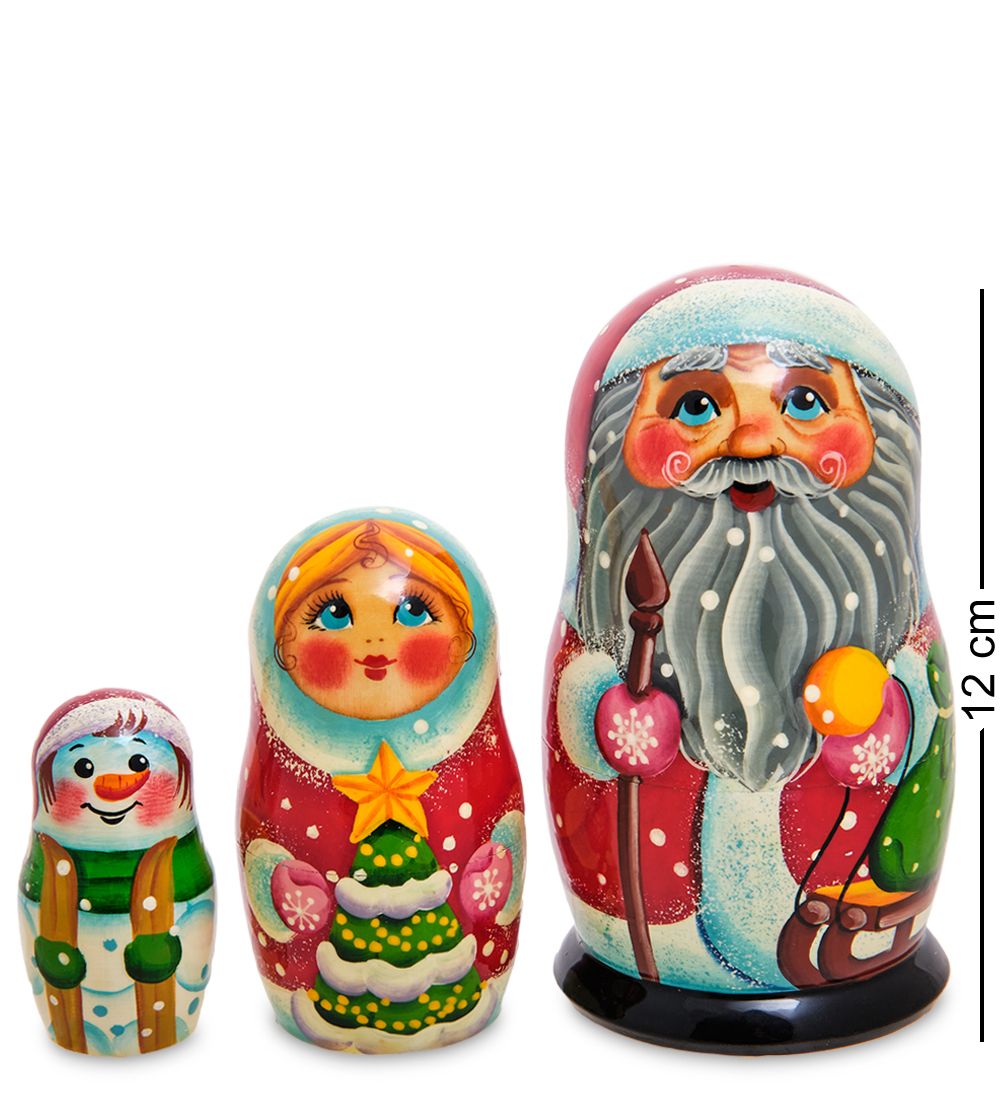МР-21/ 2-B Матрешка 3м «Дед мороз» мал.