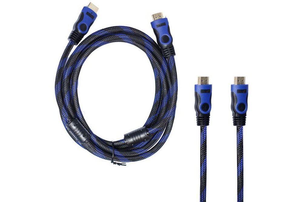 Кабель HDMI-HDMI H211 CCS 3м (в оплетке)