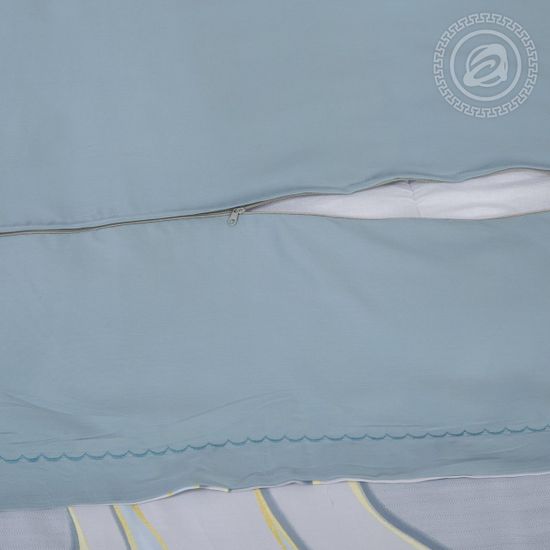 Евро комплект постельного белья Ундина Тенсель