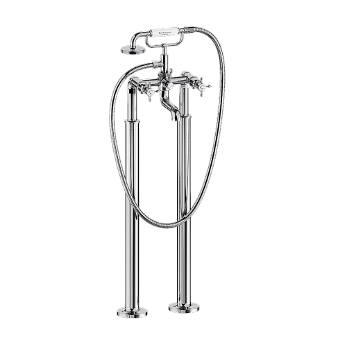 Смеситель для ванны Burlington Guild GU422DC напольный, хром
