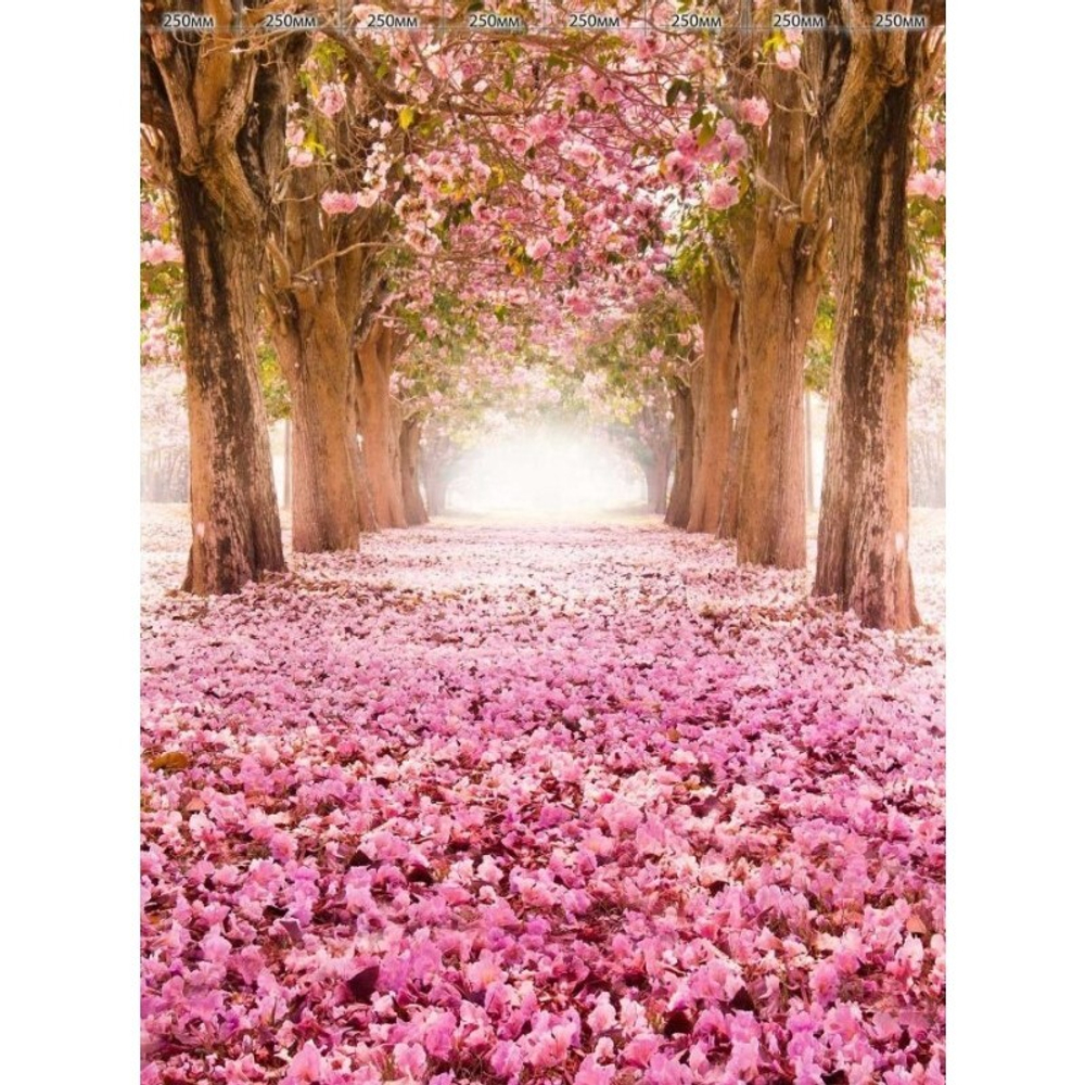 Панель ПВХ ВЕК фотопечать 3D матовые Аллея Магнолий 2700х250 мм