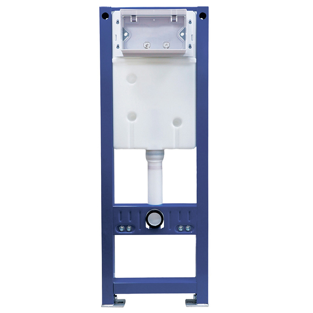 Инсталляция для подвесного унитаза AZARIO NEW-TS 370×122×1040, механическая, 3/8л (AZ-G12)