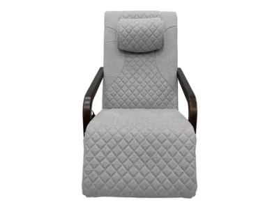 Кресло-реклайнер электрический с массажем FUJIMO SOHO NEXT F2007 TCX Шоколад, Бежевый, Серый