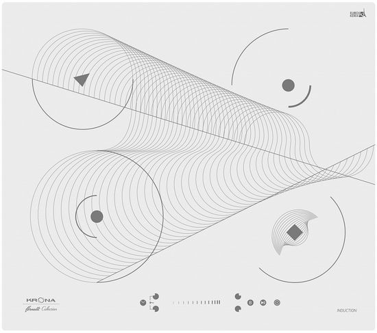Индукционная варочная панель Krona MERIDIANA 60 WH