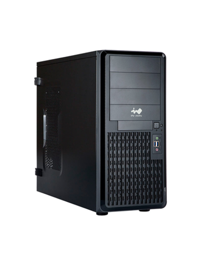 Midi Tower InWin PE689 Black 650W B65E 80plus Bronze USB3.0*2+A(HD)+front fan 120mm*1+rear fan 120mm*1+ 2*2SATA+1*1SATA / holes for SL20” RACKMOUNT