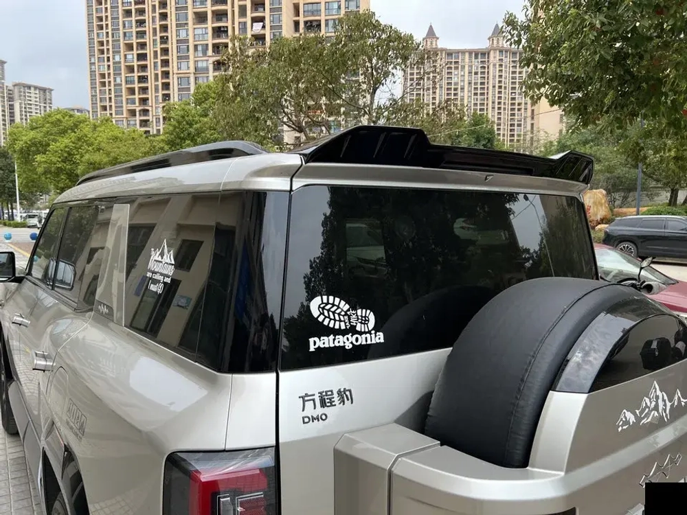 Спойлер для BYD Leopard 8 2024+ Fangchengbao Bao 8 леопард 8 крыло spoiler аэродинамический обвес