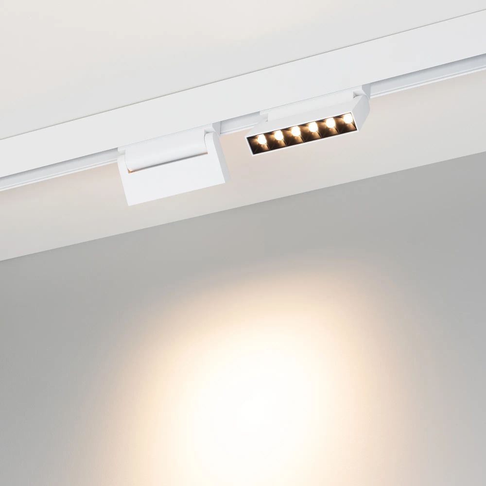 Светильник MAG-ORIENT-LASER-FOLD-S195-6W Warm3000 (WH, 30 deg, 48V, DALI) (Arlight, IP20 Металл, 5 лет) 035863