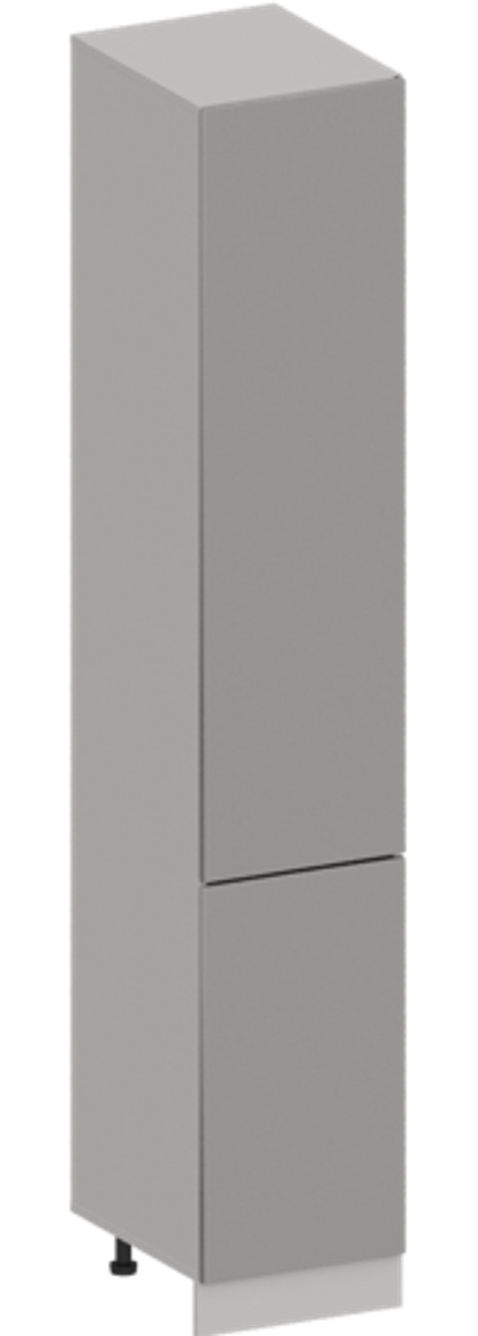 Кухня Модуль ШП 400 Графит / Лайт Грей