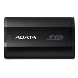 Внешний SSD диск A-DATA Portable SSD 2TB SD810 External Type-C, USB 3.2 Gen2x2, up to R / W 2000 / 2000 MB / s, 72.7x44x12.2mm, Black (5 лет)